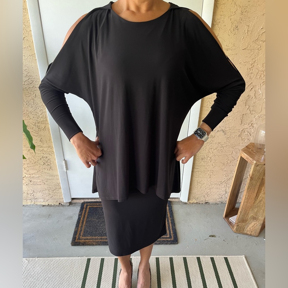 Joseph Ribkoff Classic Black Dress